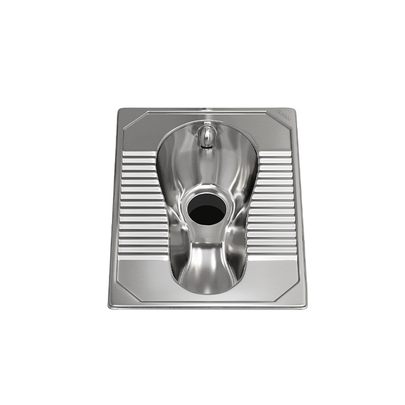 Zhuanggang 304 stainless Steel squat Toilet Factory Direct sales, bathroom squat toilet, squat pit type squat toilet bowl, anti-odor squat toilet Item Picture