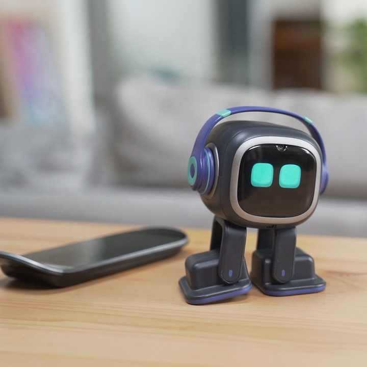 Emo robot, intelligent companion toy, voice recognition, emotional communication, children, adults, electronic pet, AI ROBO Specification drawing