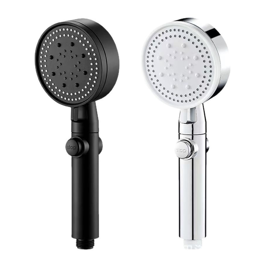 Pressurized shower head, super strong household bath pressurized rain shower head, shower head, bath heater, showerhead set Item Picture
