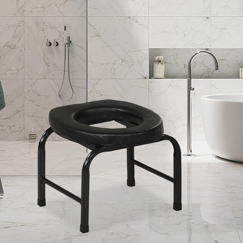 Elderly people's toilet chair, toilet stool, pregnant women's toilet chair, toilet with potty, bucket, stool chair, toilet bowl, postpartum care stool details Picture