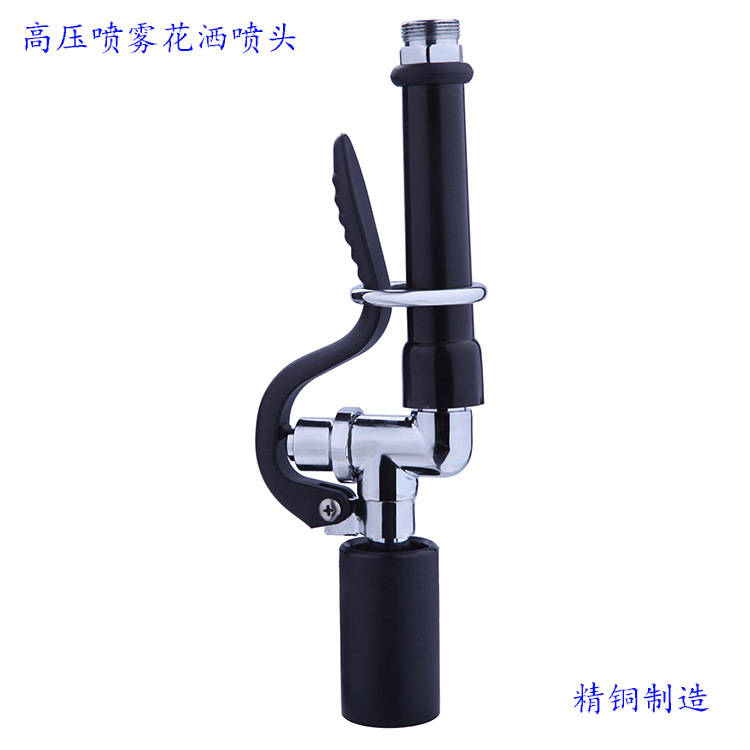Hotel restaurant kitchen handheld shower head, dishwasher pre-rinse floor faucet, high-pressure shower head, water-saving faucet details Picture