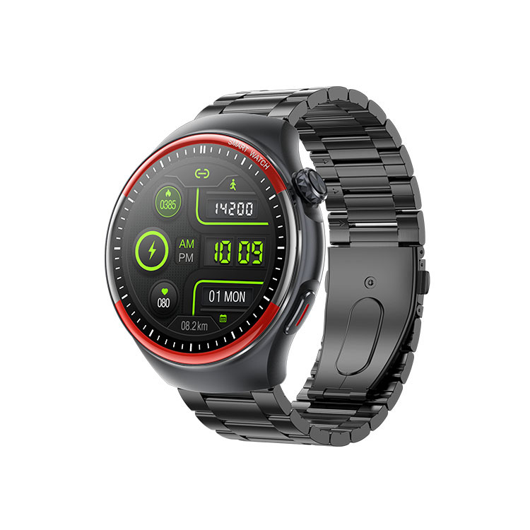 The 2025 new model T82 features 1.4AMOLDE for Bluetooth calls, high-definition blood oxygen and heart rate monitoring, NFC for body temperature and SOS for heart rate full figure