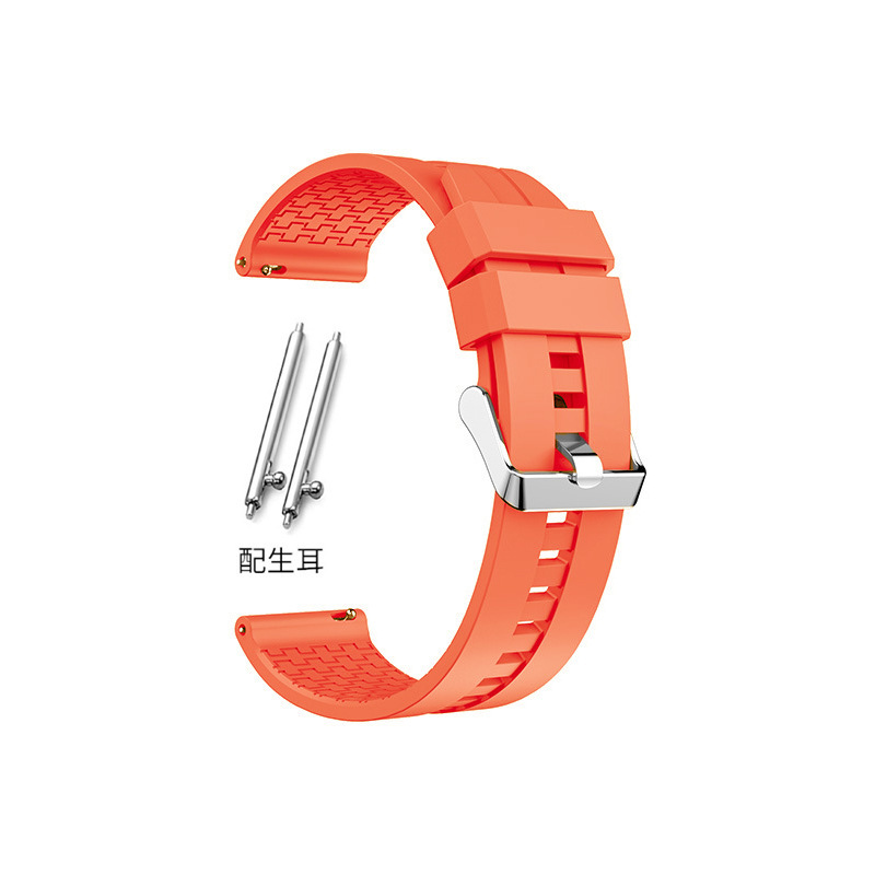 【 Hot Sale in Stock 】 Wholesale of quick-release rubber straps for Huawei Watch GTGT2, GT3 and GT3 Pro replacement straps Item Picture