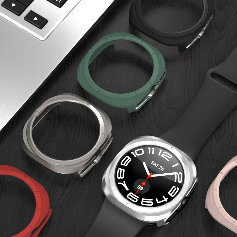New PC hollowed-out case watch applicable to Samsung Galaxy Watch8 (2025) /7 ultra case details Picture
