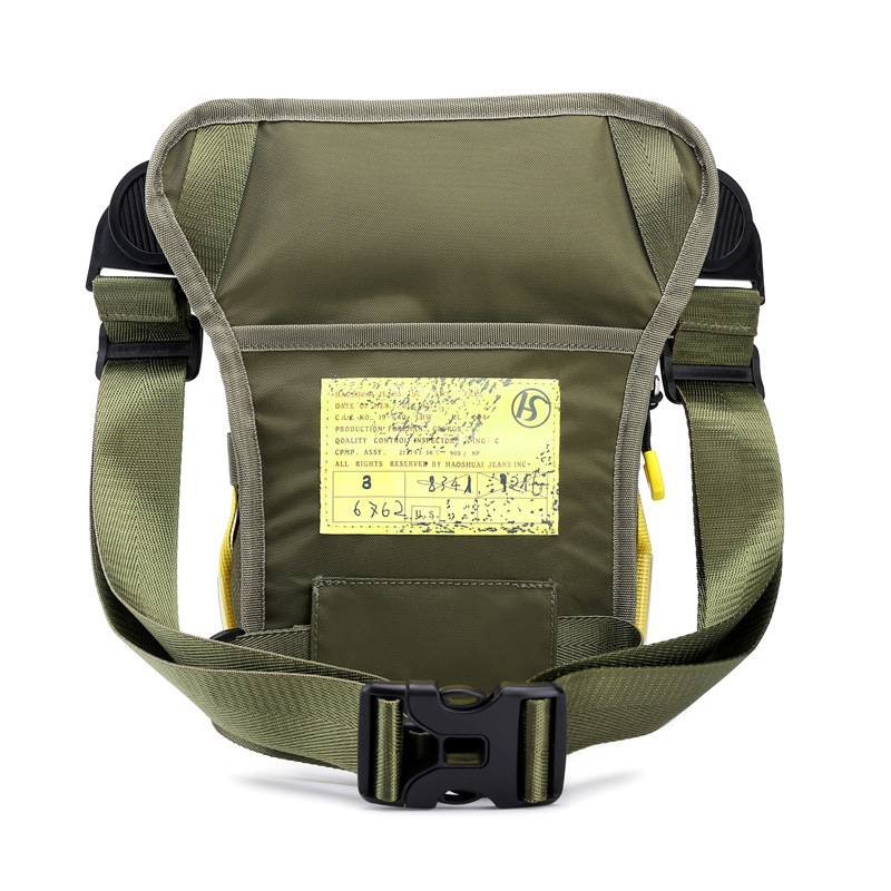 Factory wholesale outdoor tactical leg bags, multi-layer wear-resistant fishing bags, men's chest bags, military enthusiast sports waist bags Item Picture