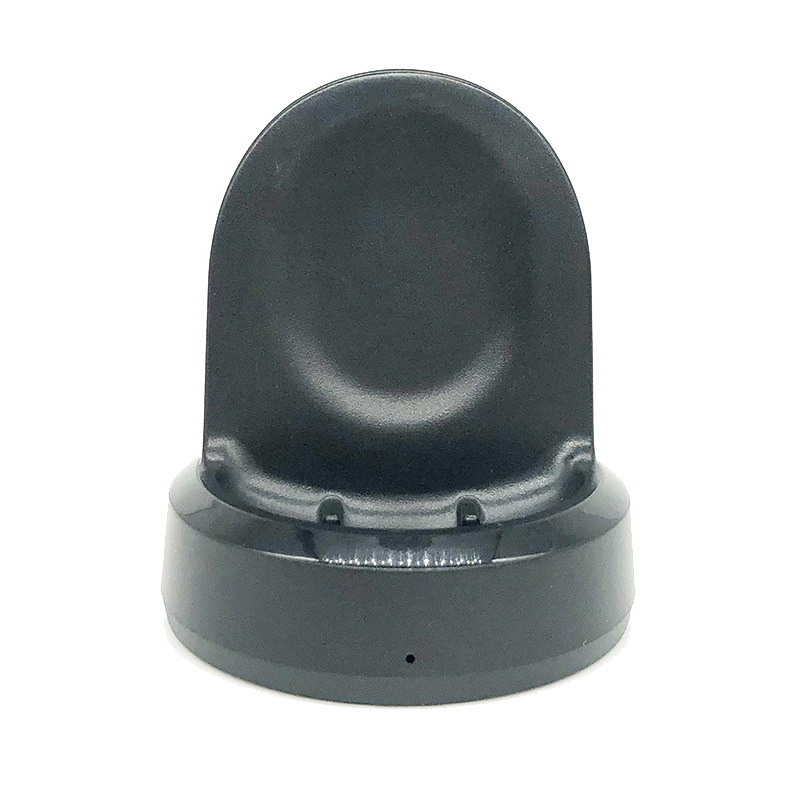 The wireless charging dock for Samsung galaxy watch smartwatches is compatible with R810 and r800 chargers Specification drawing