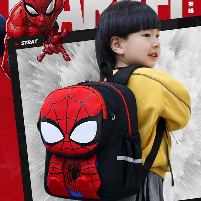 Kindergarten schoolbags, children's cute baby backpacks, new super cute boys' lightweight and load-reducing backpacks for export details Picture
