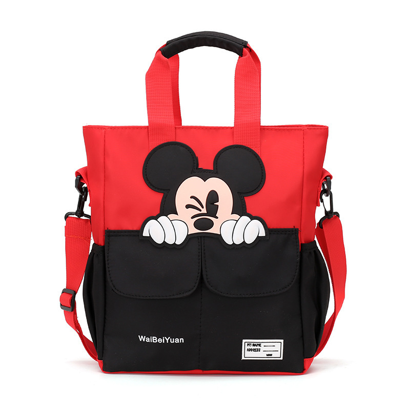 2024 New Oxford Children's Tutorial Bag, cartoon tote bag for primary school students, large capacity single-shoulder crossbody bag wholesale bag Item Picture