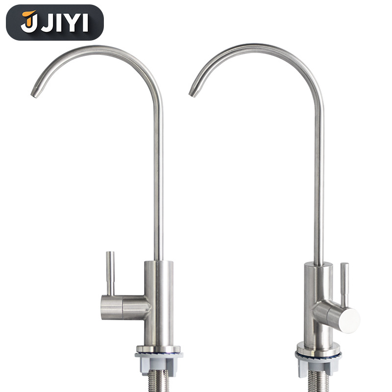 Household water purifier special faucet 304 stainless steel, 2-inch, 3-inch, 4-inch single and double water outlet direct drinking water faucet, kitchen Specification drawing