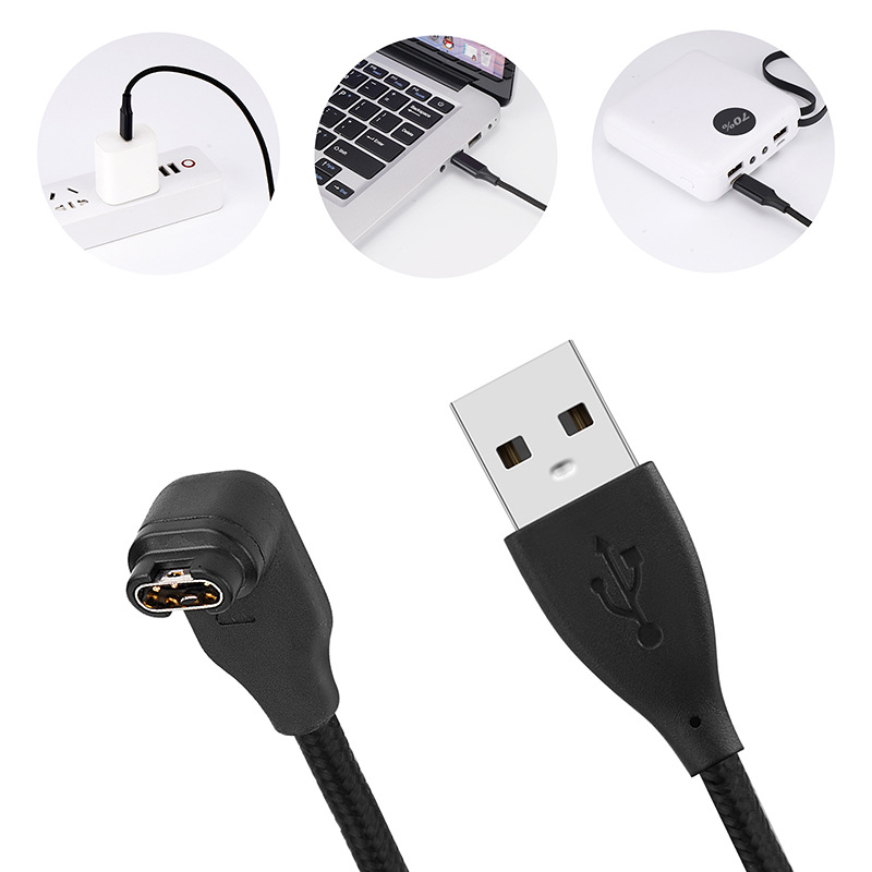 garmin watch fenix5x 8 6X 7S charger forerunner570 charging cable adapter Application Scenario
