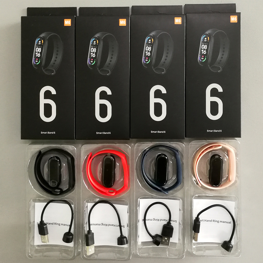 M6 Smart Bracelet Heart Rate, Blood Pressure, Bluetooth step Counting, Music, weather, Sleep Monitoring, Cross-border m6 Smart Sports bracelet Specification drawing