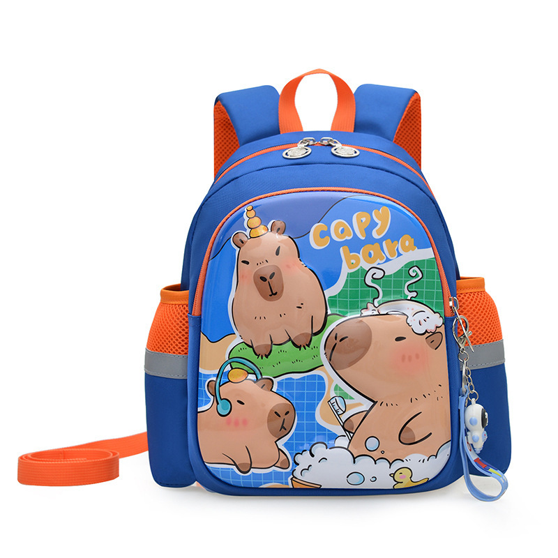 Children's hard-shell schoolbags for kindergarten middle and senior classes, 3-6 years old boys and girls, anti-wandering Kabipala cartoon backpacks 5 details Picture
