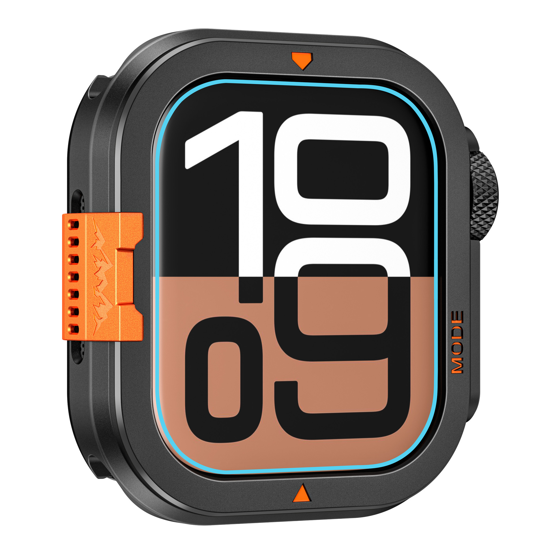 Suitable for apple watch S10 Apple protective case, high mountain metal shockproof Ultra2 sports watch case full figure