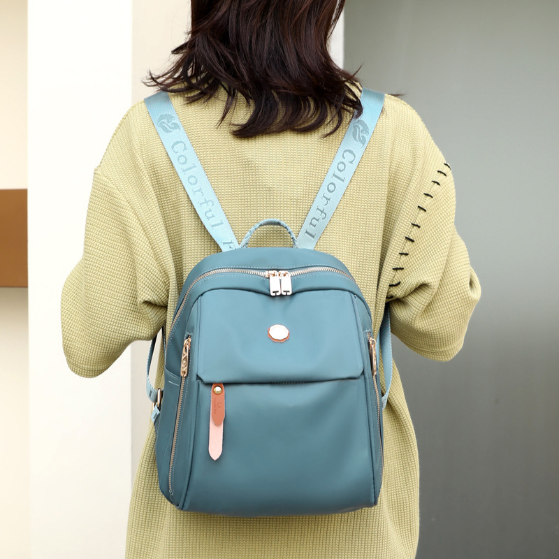 Colorful Fox's new trendy women's backpacks, summer lightweight travel backpacks, water-resistant small bags, and waterproof Specification drawing