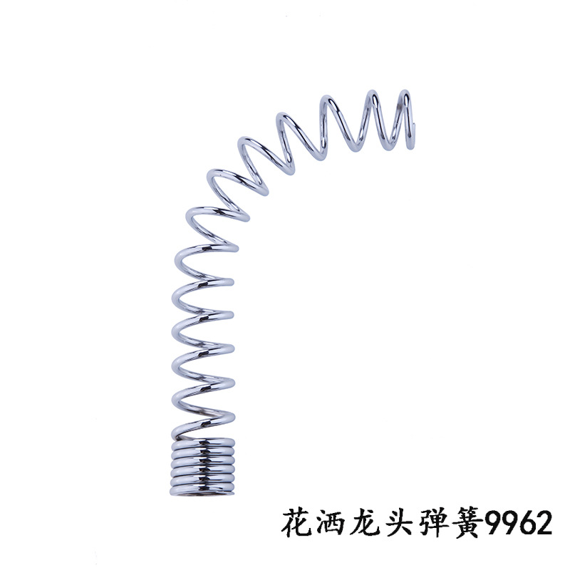 Straight rod accessories for restaurant kitchen faucets, high-pressure shower head faucet pull-out spring accessories for catering dishwashers Application Scenario