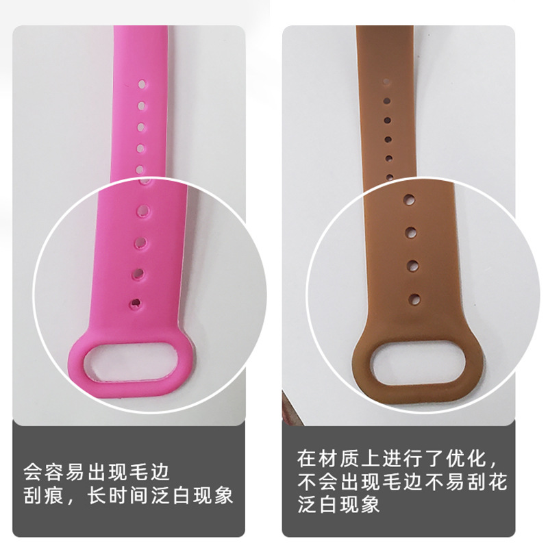 Suitable for Xiaomi Band 9, Xiaomi Band 8, single-color Xiaomi Band 3/4/5/6/7 wristbands and watch bands in stock Application Scenario
