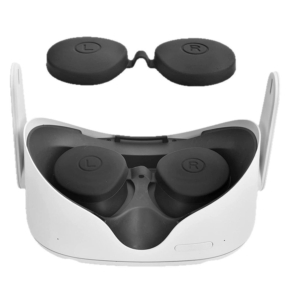 This is a five-piece anti-collision and anti-slip protective case for the new Meta quest3s silicone headset Item Picture