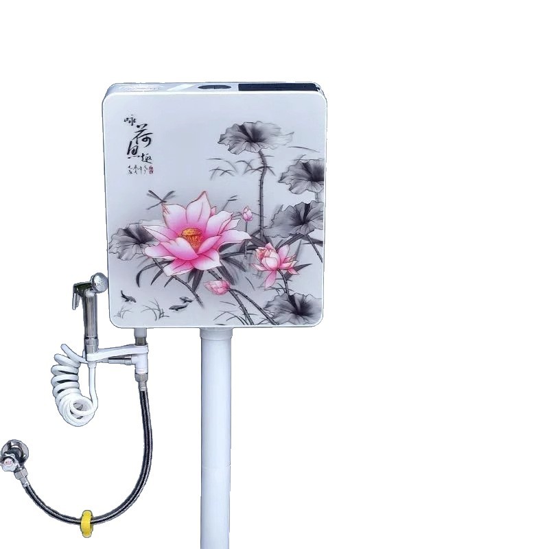 Household flushing tank, bathroom squat toilet, energy-saving flushing toilet, squat toilet, squat toilet water tank, flush toilet, squat toilet water tank Item Picture