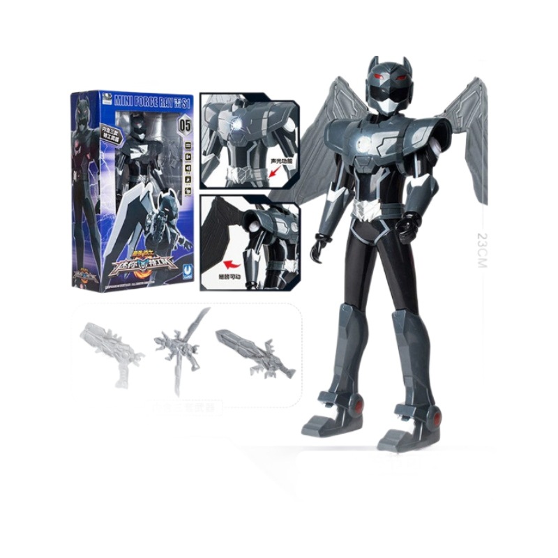Mini Agents Fortlucy Max audio-visual Transformation Action Figure Toy figurine for boys and children Item Picture