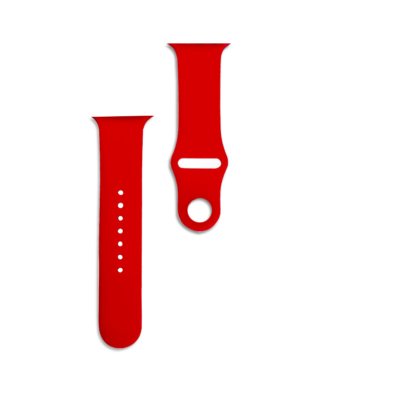 Suitable for apple silicone watch straps: Apple iWatch 8/9/Ultra Smart Sport S10 watch strap S7 Item Picture