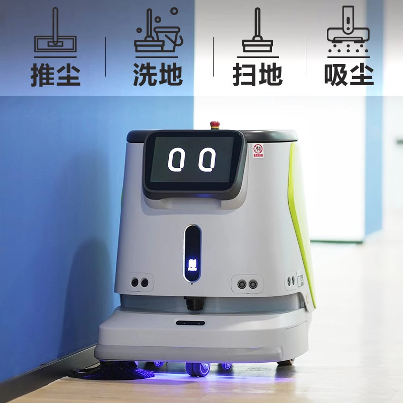 CC1 commercial intelligent cleaning robot factory commercial fully automatic sweeping and mopping machine for sweeping the floor details Picture