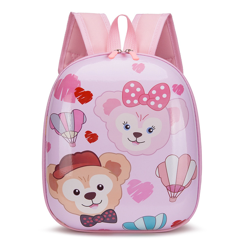 New anime cartoon eggshell bag for children, Korean-style fashionable backpacks for boys and girls, kindergarten Xingdai Lu schoolbag full figure