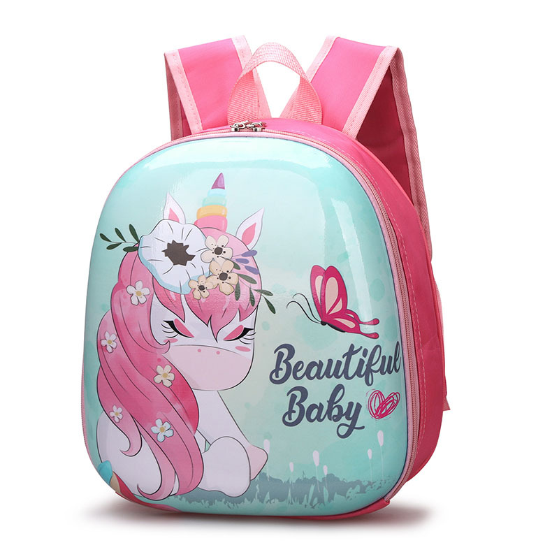 Children's schoolbags, kindergarten schoolbags, boys' and girls' baby dinosaur small backpacks, boys' cute small and middle class backpacks details Picture