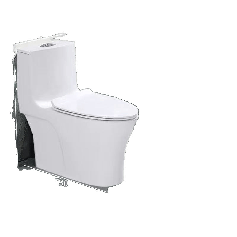 New household anti-odor siphonic toilet for small apartments, first-class toilet for bathrooms, Amazon Item Picture