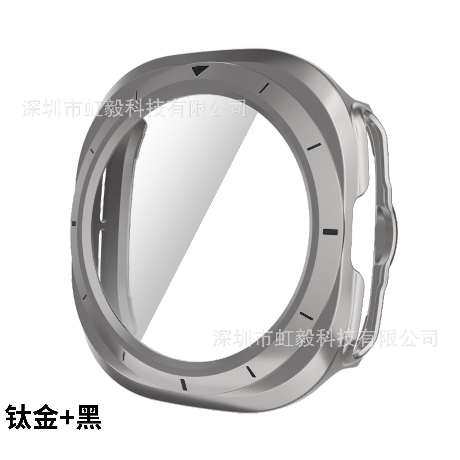Cross-border exclusive Samsung watch7 watch case 47ultraPC matte shell film integrated case Specification drawing
