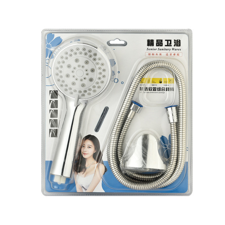 Wholesale showerhead sets, three-piece showerhead sets, shower head sets, vacuum-formed showerheads, and soft showerheads from the manufacturer details Picture