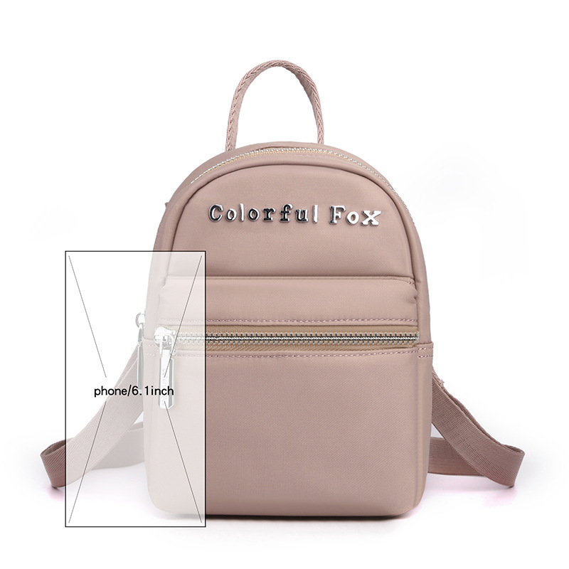 Colorful Fox's new mini mobile phone bag, a fashionable and trendy portable crossbody bag for women, and a water-resistant single-shoulder bag Item Picture