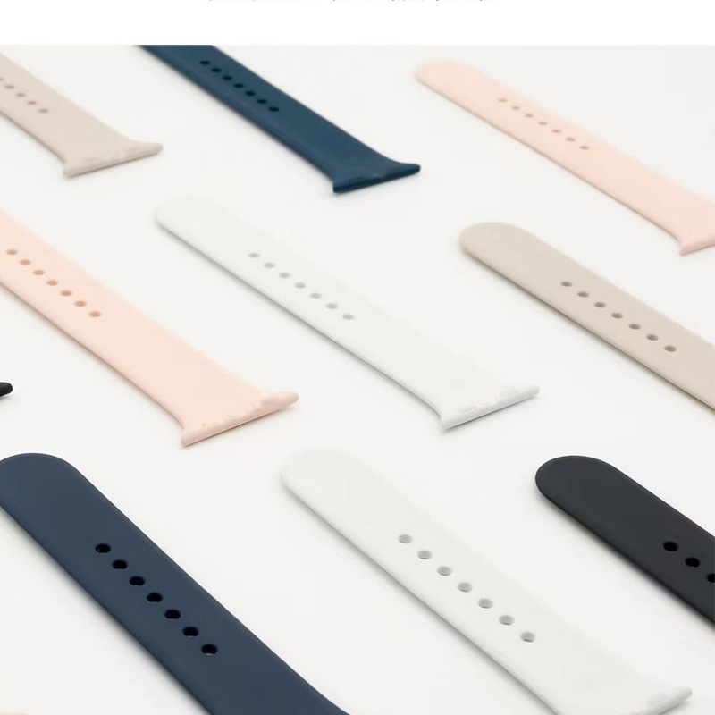 Compatible with Apple silicone watch band, Apple iWatch 6/5/ultra Smart Sports watch Band S9 Classic model details Picture