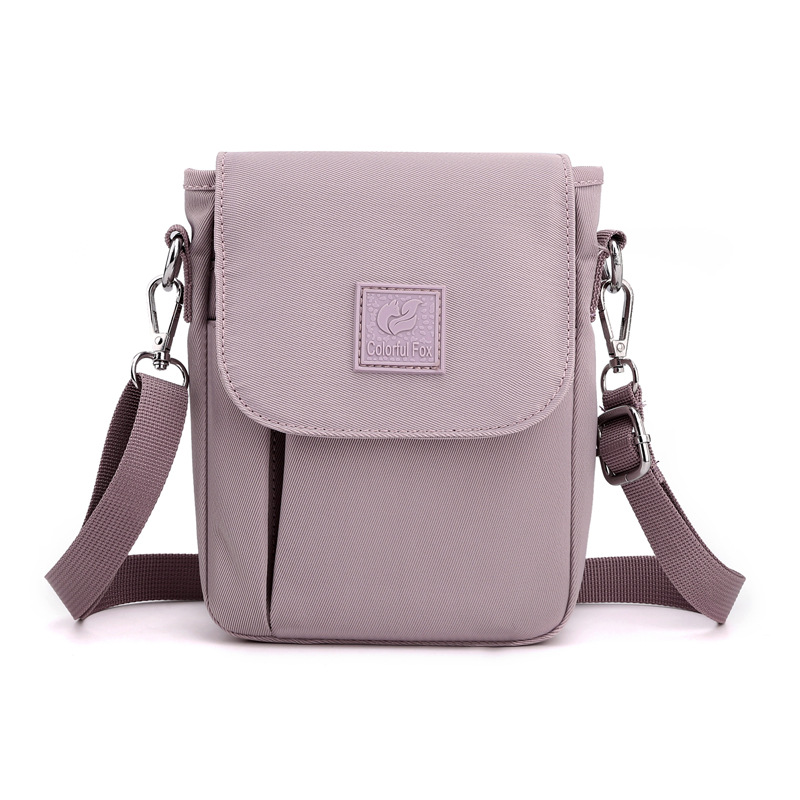 New cross-border women's bag: Versatile women's single-shoulder bag, waterproof nylon mom bag, casual women's crossbody phone bag full figure