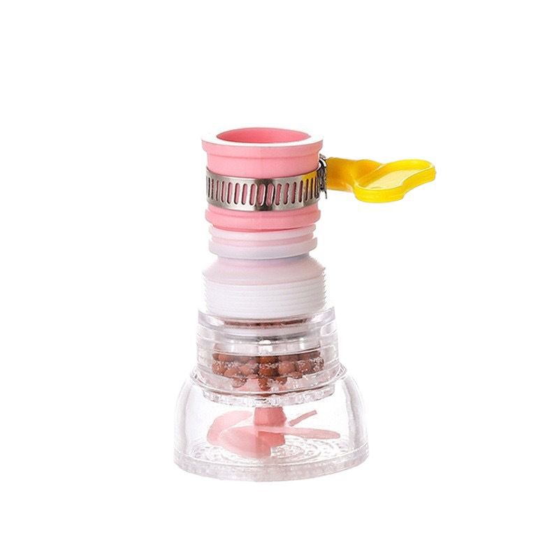 Highly recommended 360° rotating splash-proof filter, household universal shower head, wholesale household bath comfort universal tube Item Picture