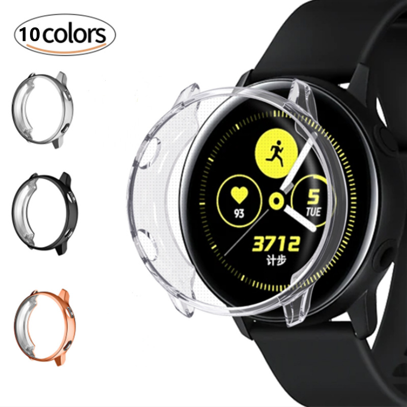 Suitable for Samsung Watch 4th and 5th generation 40/44mmTPU soft case, dust-proof and shock-proof case, electroplated full-screen full-cover protective case full figure