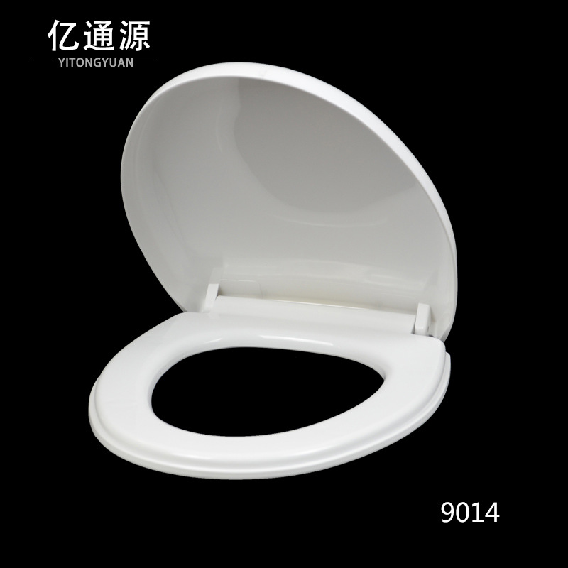 【 Factory Direct Supply 】 Double-button quick-release V-shaped toilet seat cover, thickened toilet seat cover, slow-lowering toilet seat cover Application Scenario