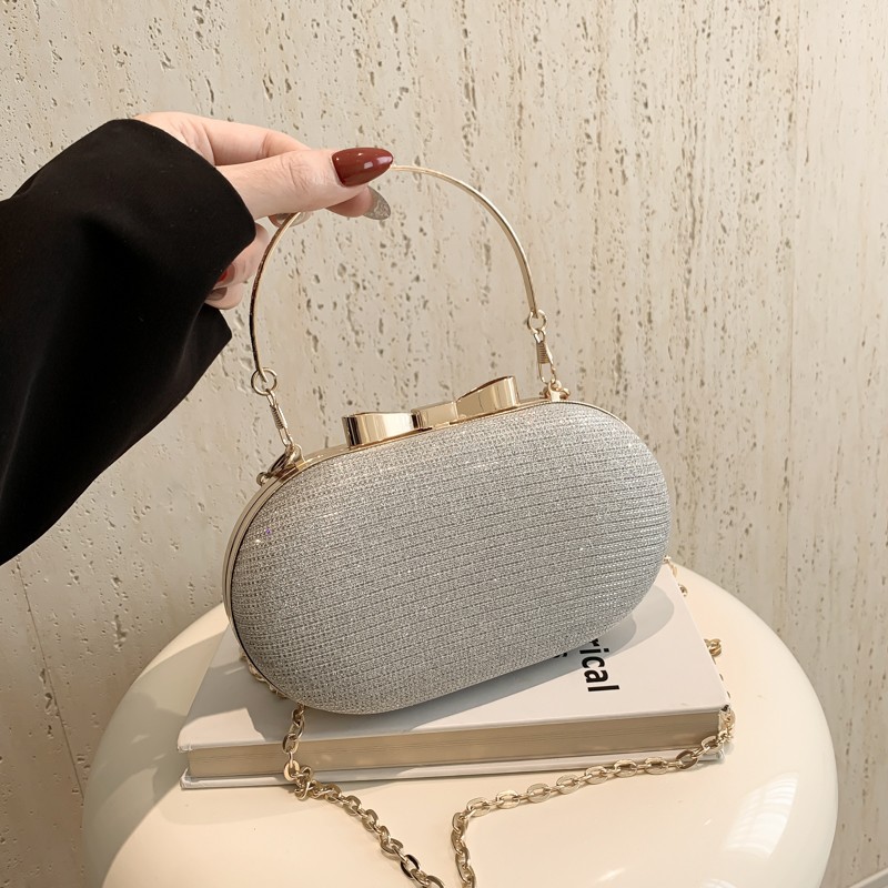 Casual and versatile handbags, cross-border new fashionable and simple chain crossbody bags, niche and popular single-shoulder bags wholesale details Picture