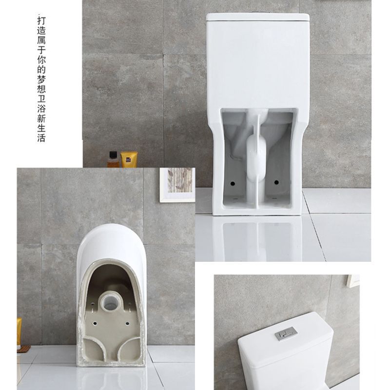 Yinggenis Ceramic flush toilet, silent sitting toilet, Super Vortex Water-saving siphonic large-diameter toilet manufacturer details Picture