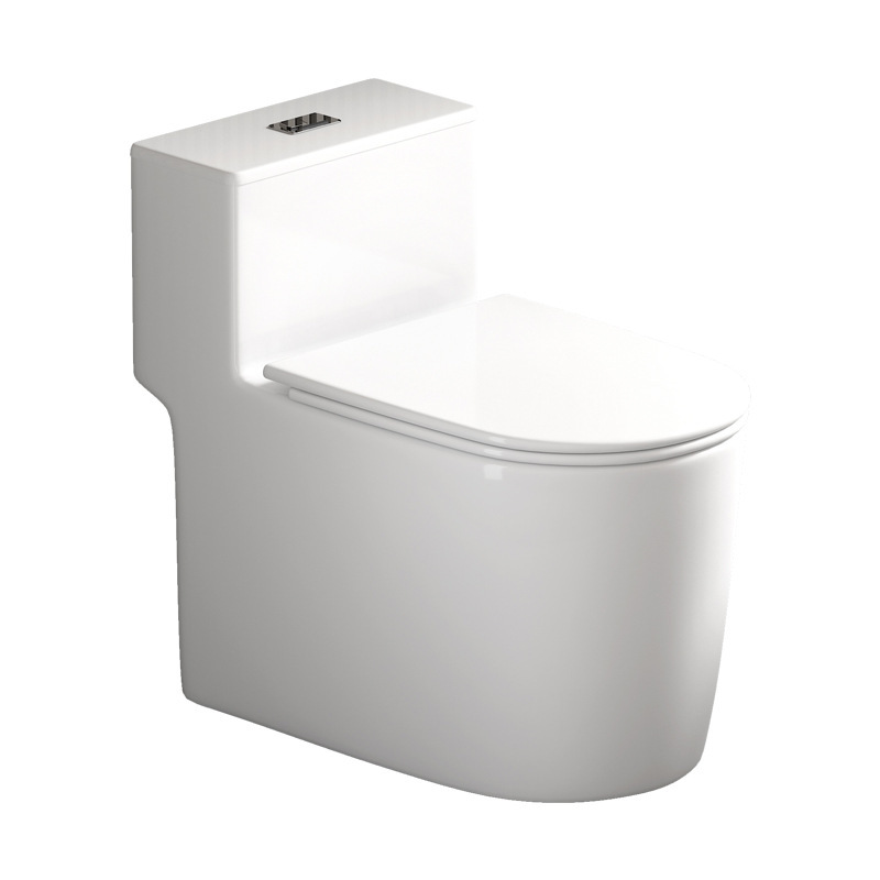 Household toilet, ceramic flush, small-sized super vortex siphon large-diameter water-saving, odor-proof and silent seat toilet Item Picture