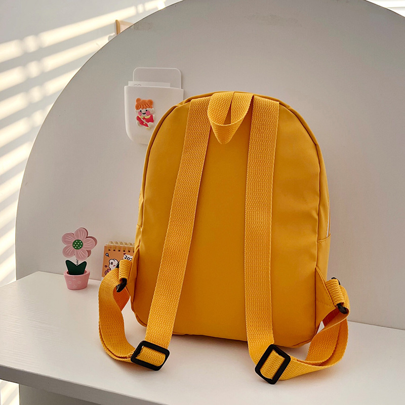 Korean-style children's schoolbags, fashionable and casual, baby backpacks, Blue Fat parent-child backpacks, kindergarten small schoolbags Specification drawing