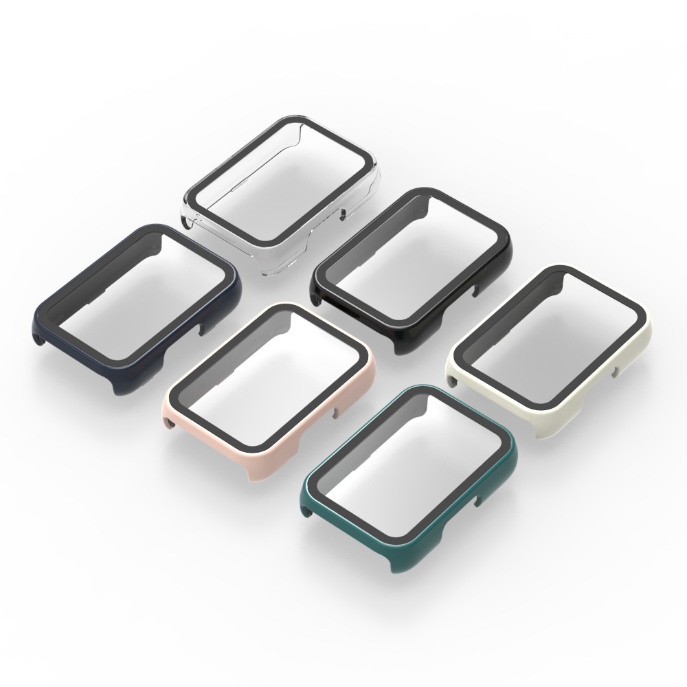 The Samsung Galaxy Fit3 protective case is suitable for the Samsung Watch PC+ tempered glass integrated case Specification drawing
