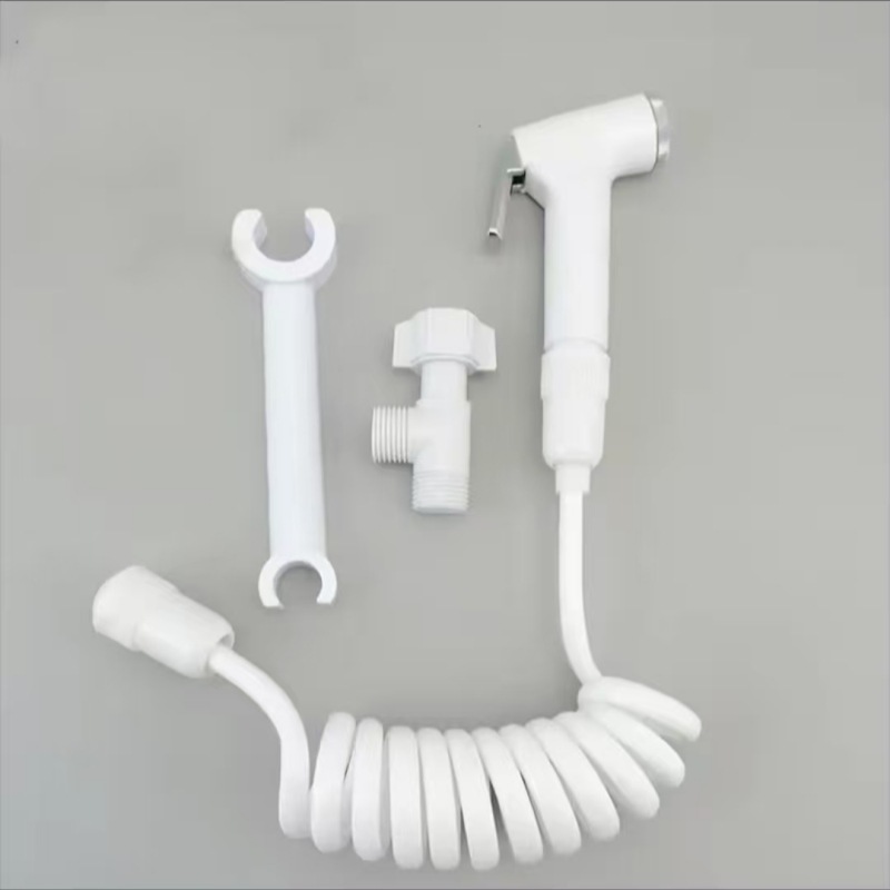 Toilet spray gun set, toilet, bathroom, feminine wash, water gun companion, flush, faucet, nozzle, household pressurized full figure