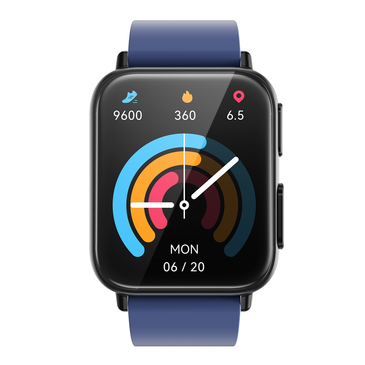 The new cross-border TK10 smartwatch, ECG, heart rate, blood pressure, blood oxygen, body temperature, fitness and health wristband, and incoming call reminder details Picture