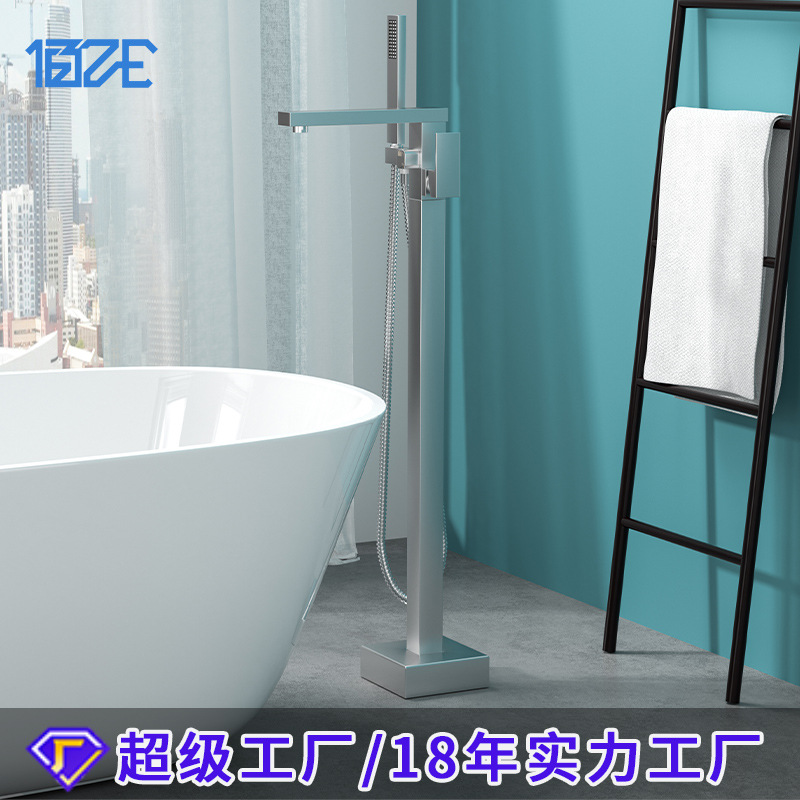 Baiyilun Gun Grey shower head set, wholesale of cold and hot water shower heads for export, wholesale of bathroom shower heads for foreign trade full figure