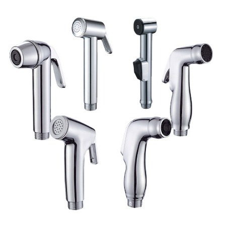 ABS electroplated toilet companion, spray gun, handheld pressurized toilet accessory, feminine washer, bathroom spray gun, vacuum-formed set Application Scenario
