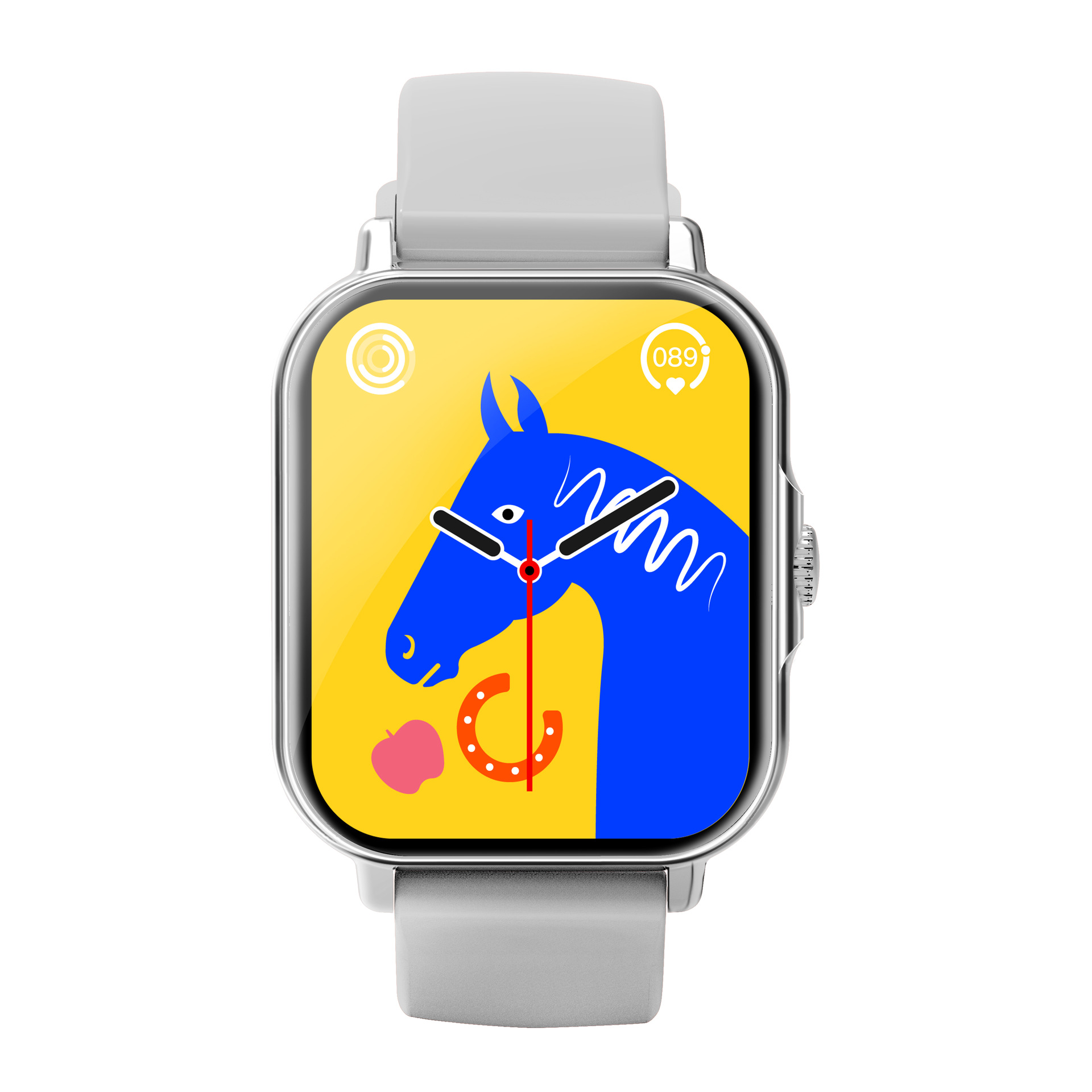 The new CT3 Bluetooth call AI voice assistant NFC access control 1.7-inch GT3050 smartwatch ring Application Scenario
