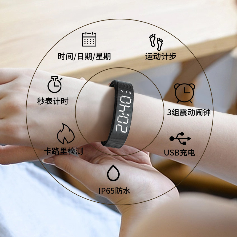 Y56 Smartwatch FD68S smart Bracelet, round screen, color screen, music, weather, step-counting sports bracelet full figure