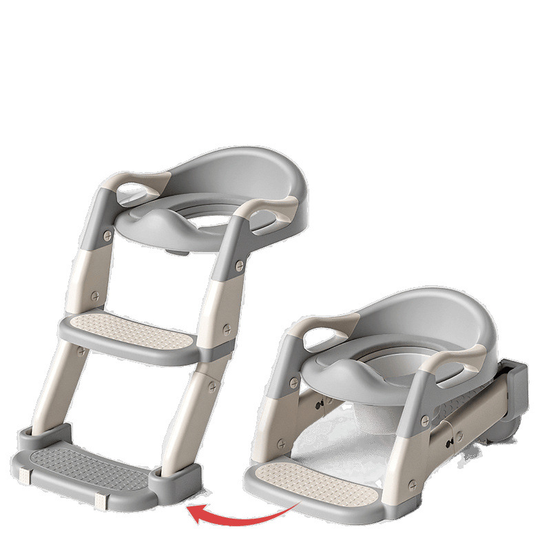 Children's step toilet, folding toilet for 3-6 years old, squat toilet, children's urine bucket, enlarged household toilet stool for children, wholesale Item Picture