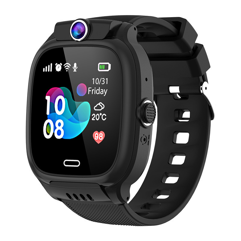 Cross-border foreign language Y31 children's smartwatch, Smart WIFI positioning, waterproof camera, weather alarm, multiple languages full figure