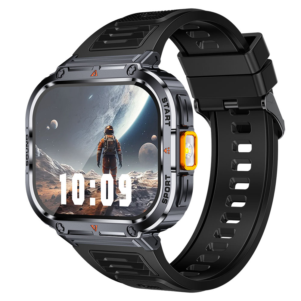 Cross-border NX23 Smartwatch Bluetooth call Flashlight Encoder Heart Rate Blood Pressure Heart rate Health Sports watch details Picture